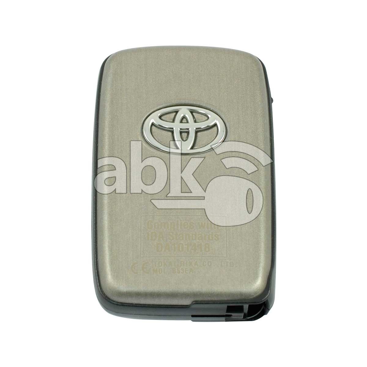 Genuine Toyota Aurion 2007+ Smart Key 4Buttons 89904-33100 433MHz B53EA P1 D4 - ABK-368 - ABKEYS.COM