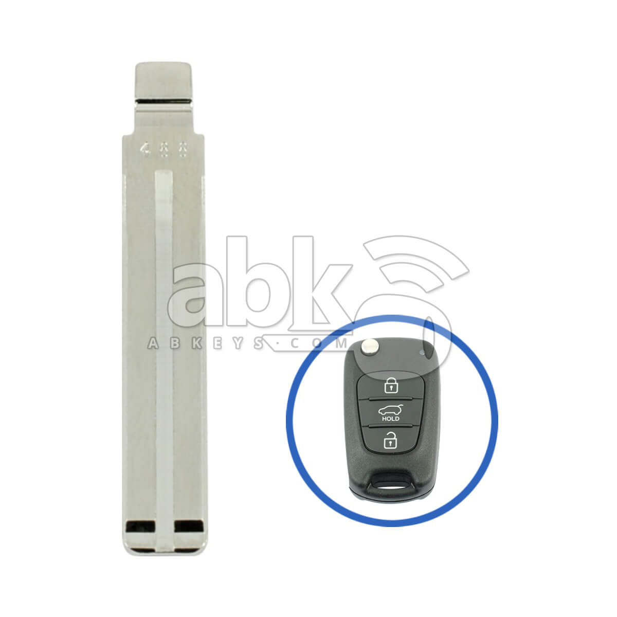 Genuine Hyundai Tucson IX35 Kia Optima Sportage 2006+ Flip Remote Key Blade 81996 2L001 TOY40  