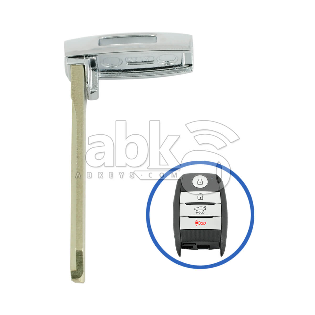 Genuine Kia Cerato Forte K3 2012+ Smart Key Blade 81996 A7020 HYN14R   ABK 3762   ABKEYS