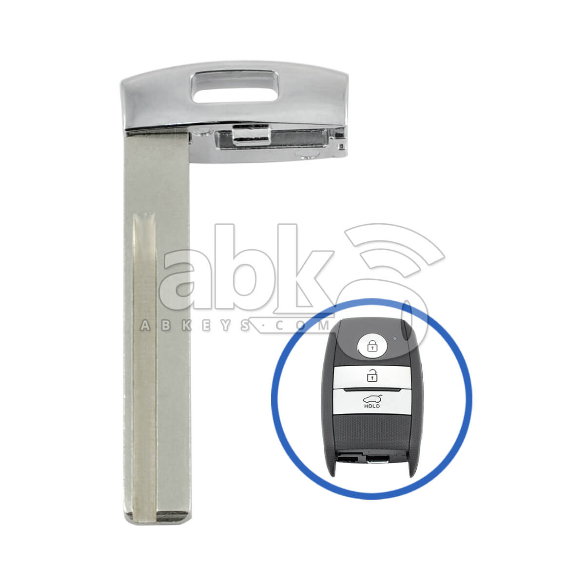 Genuine Kia Picanto Morning 2011+ Smart Key Blade 81996-1Y620 HYN17 - ABK-3766 - ABKEYS.COM