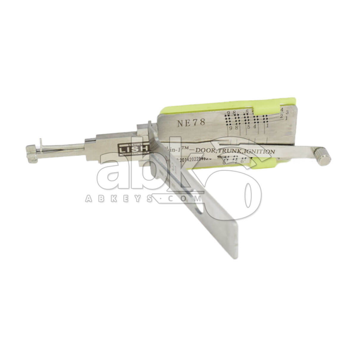 Genuine Lishi NightVision 3-in-1 Pick / Decoder For NE78 Lishi Tool NVLISHI3-1NE78 - ABK-3780 -