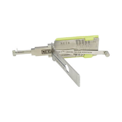 Genuine Lishi NightVision Apertura y Decodificador 3 en 1 Para NE78 Herramienta Lishi NVLISHI3-1NE78