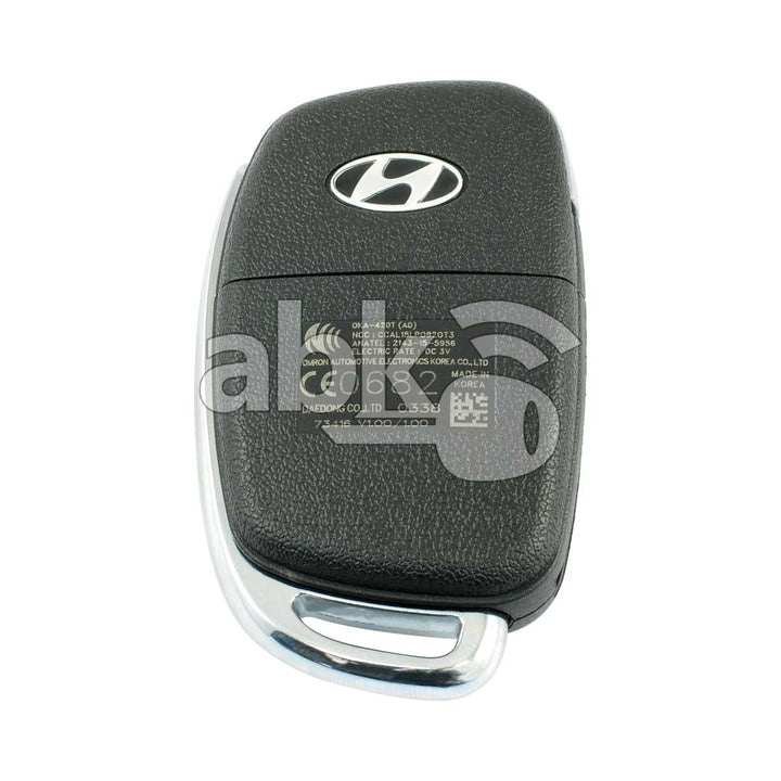 Genuine Hyundai Elantra 2016+ Flip Remote 3Buttons 95430-F2110 433MHz OKA-420T - ABK-3801 -