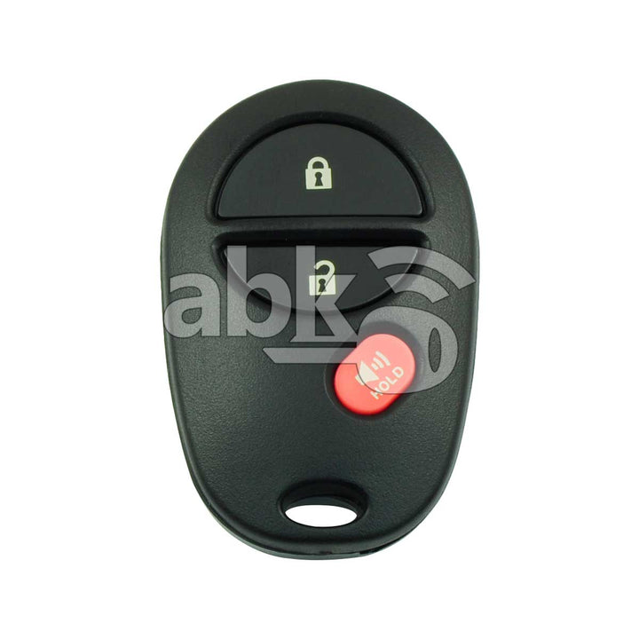Toyota Tundra Tacoma Sienna 2006+ Remote Control Cover 3Buttons - ABK-3807 - ABKEYS.COM