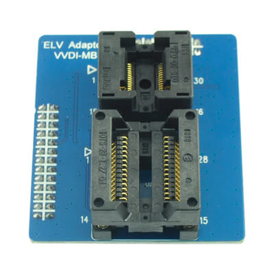 Adaptateur de Serrure de Direction Mercedes Benz ESL / ELV pour Appareil Xhorse VVDI BGA