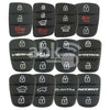 Hyundai Kia Remote Buttons Pad Set 36Pcs For All Models - ABK-3823-SET2 - ABKEYS.COM