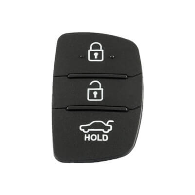 Hyundai Sonata Tucson Santa Fe Accent Elantra 2013+ Remote Buttons Pad 3Buttons - ABK-3823-SONATA -