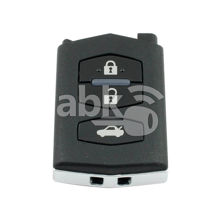 Genuine Mazda 2 6 2007+ Flip Remote 3Buttons GS1F-67-5RYA 433MHz KR55WK43451 - ABK-3826 - ABKEYS.COM