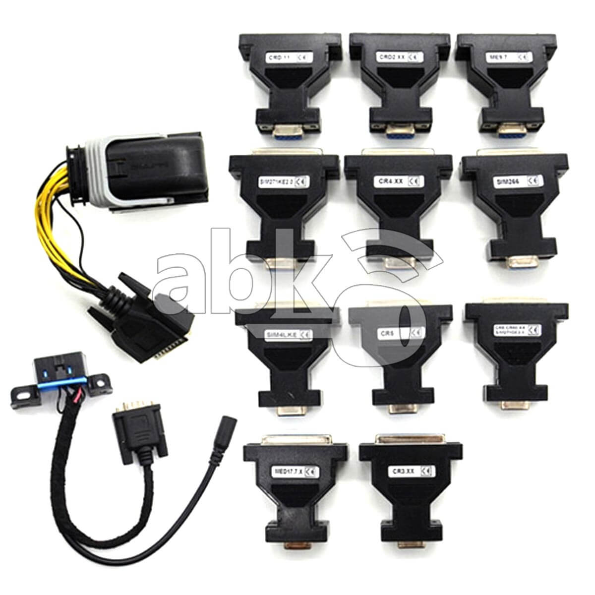 Xhorse VVDI Mercedes Benz ECU Renew Cables & Adapters   ABK 3860   ABKEYS