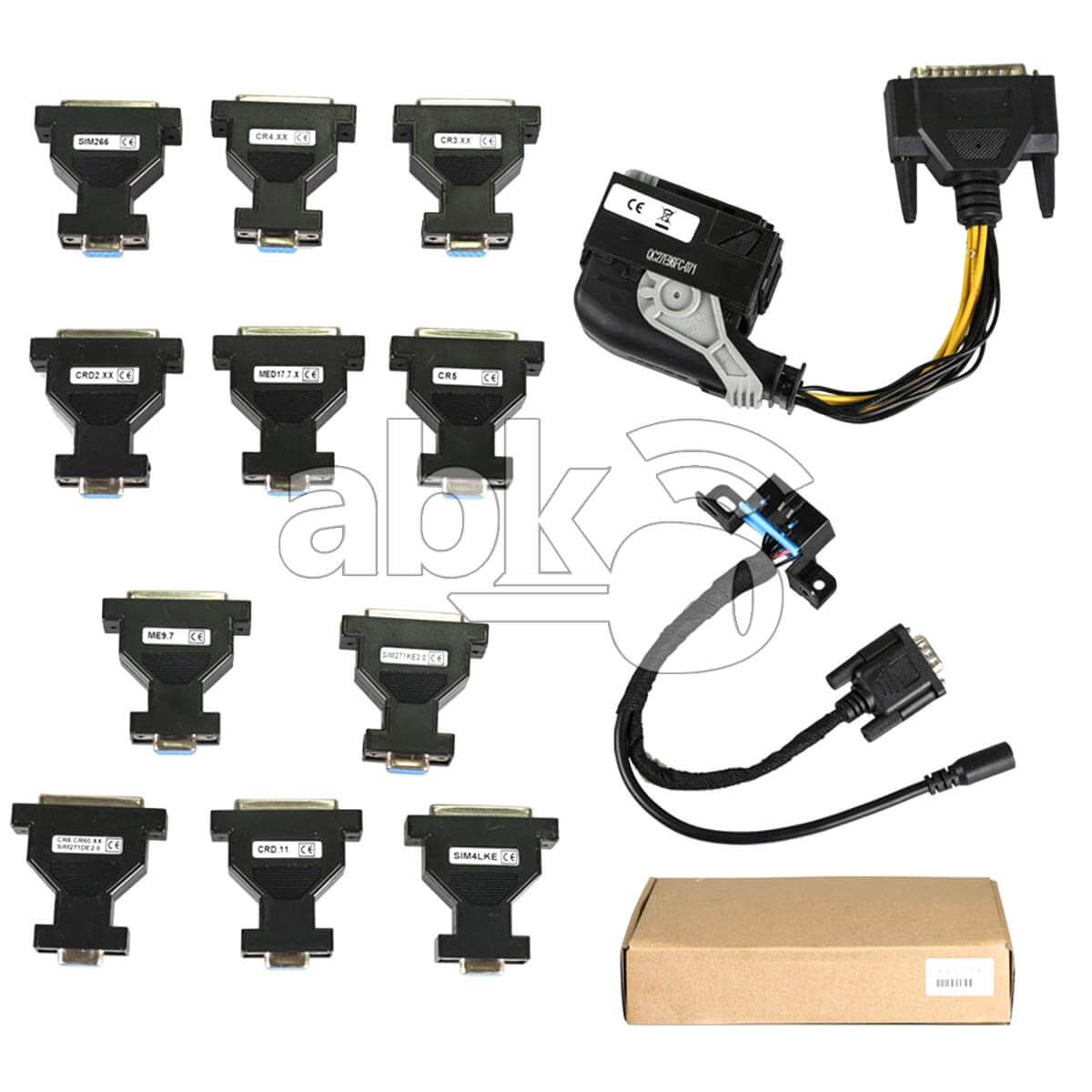 Xhorse VVDI Mercedes Benz ECU Renew Cables & Adapters   ABK 3860   ABKEYS