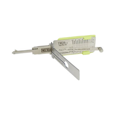 Genuine Lishi NightVision Crochetage et Décodeur 3-en-1 Pour YM28 Outil Lishi NVLISHI3-1YM28