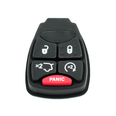 Jeep, Dodge 2005+ Goma de Botones de Mando, 5Botones