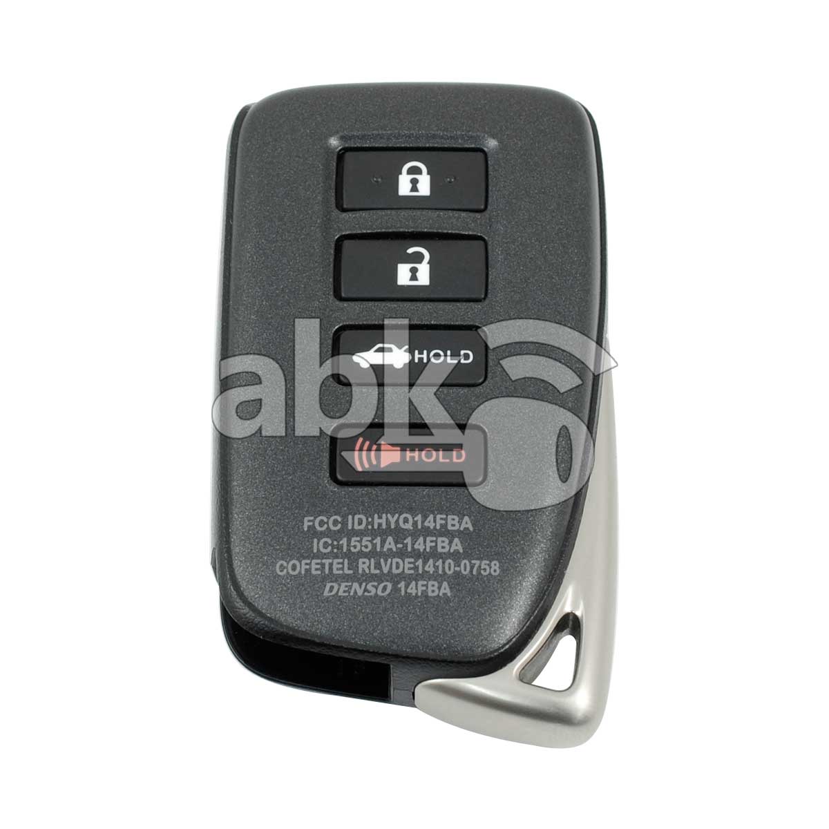 Genuine Lexus ES GS 2013+ Smart Key 4Buttons 89904 30G90 315MHz HYQ14FBA P1 88   ABK 3876  