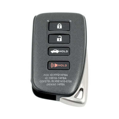Оригинальный Смарт-Ключ Lexus ES GS 2013+, 4Кнопки 89904-30G90 315MHz, HYQ14FBA P1 88
