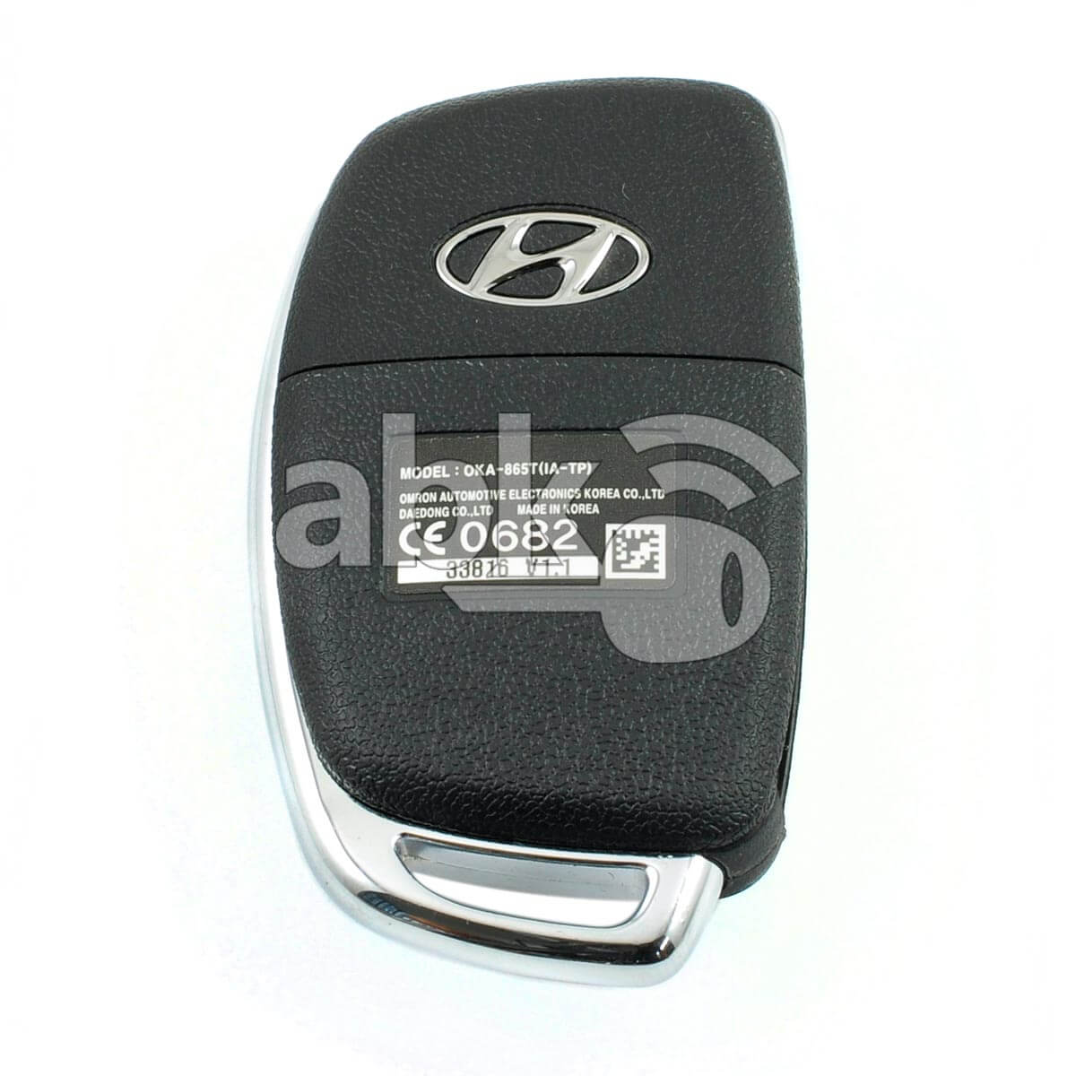 Genuine Hyundai I10 I20 2014+ Flip Remote 3Buttons OKA-865T 433MHz 95430-B9100 - ABK-3884 - 