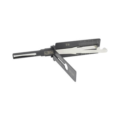 Genuine Lishi T3 Crochetage et Décodeur 3 en 1 pour HU100 Outil Lishi T8 HU100-3IN1