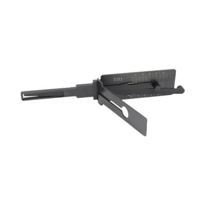 Genuine Lishi T3 Crochetage et Décodeur 3 en 1 Pour HU100 10CUT Outil Lishi T81 HU100-10CUT-3IN1