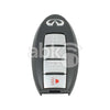 Genuine Infiniti G35 Q60 2008+ Smart Key 4Buttons 285E3-JL38A 433MHz 5WK49671 - ABK-3958 -