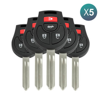 Nissan Altima Armada Murano 2002+ Key Head Remote 5Pcs Offer 4Buttons 315MHz NSN14 H0561-3AA0B -