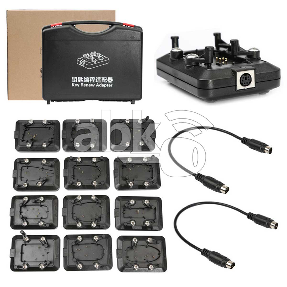 Xhorse VVDI Key Tool Unlock Renew Adapters Set 1 12   ABK 3976   ABKEYS