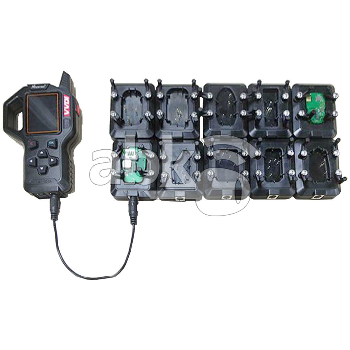 Xhorse VVDI Key Tool Unlock Renew Adapters Set 1 12   ABK 3976   ABKEYS