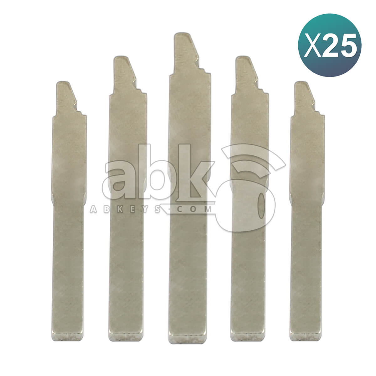 Ford 2004+ Remote Key Blade 25Pcs Bundle HU101 - ABK-3983-OFF25 - ABKEYS.COM