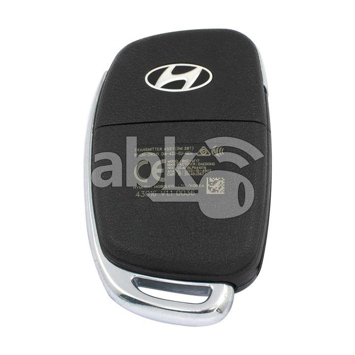 Genuine Hyundai Santa Fe 2016+ Flip Remote 3Buttons 95430-2W510 433MHz RKE-4F17 - ABK-3984 -