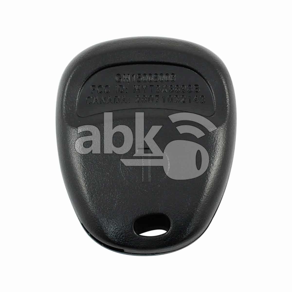 Chevrolet Buick 2002+ Remote Control Cover 3Buttons - ABK-3986 - ABKEYS.COM
