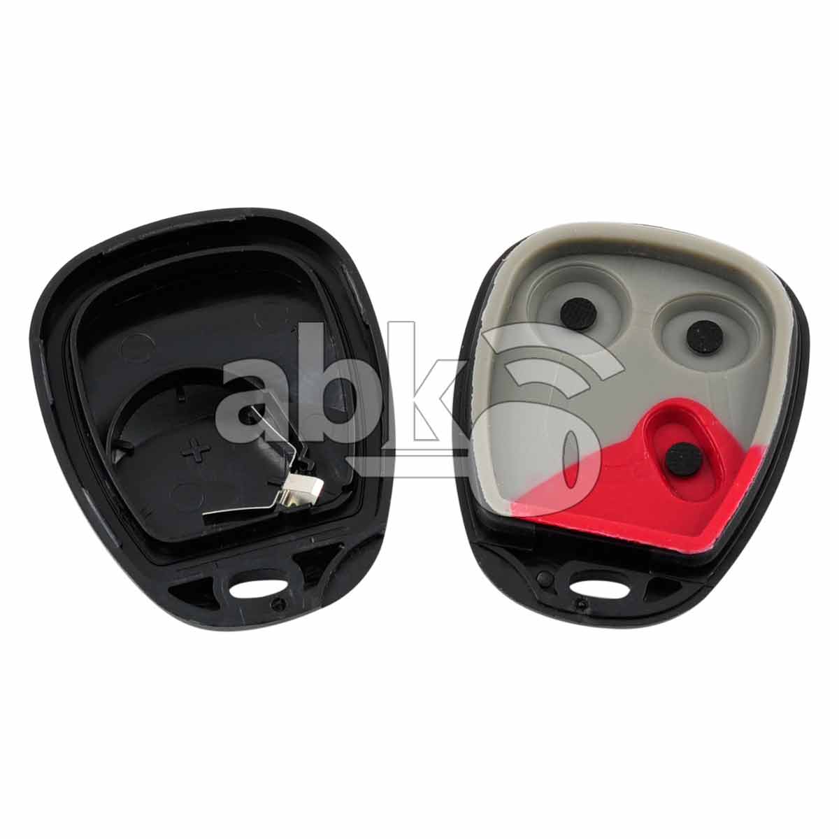 Chevrolet Buick 2002+ Remote Control Cover 3Buttons - ABK-3986 - ABKEYS.COM