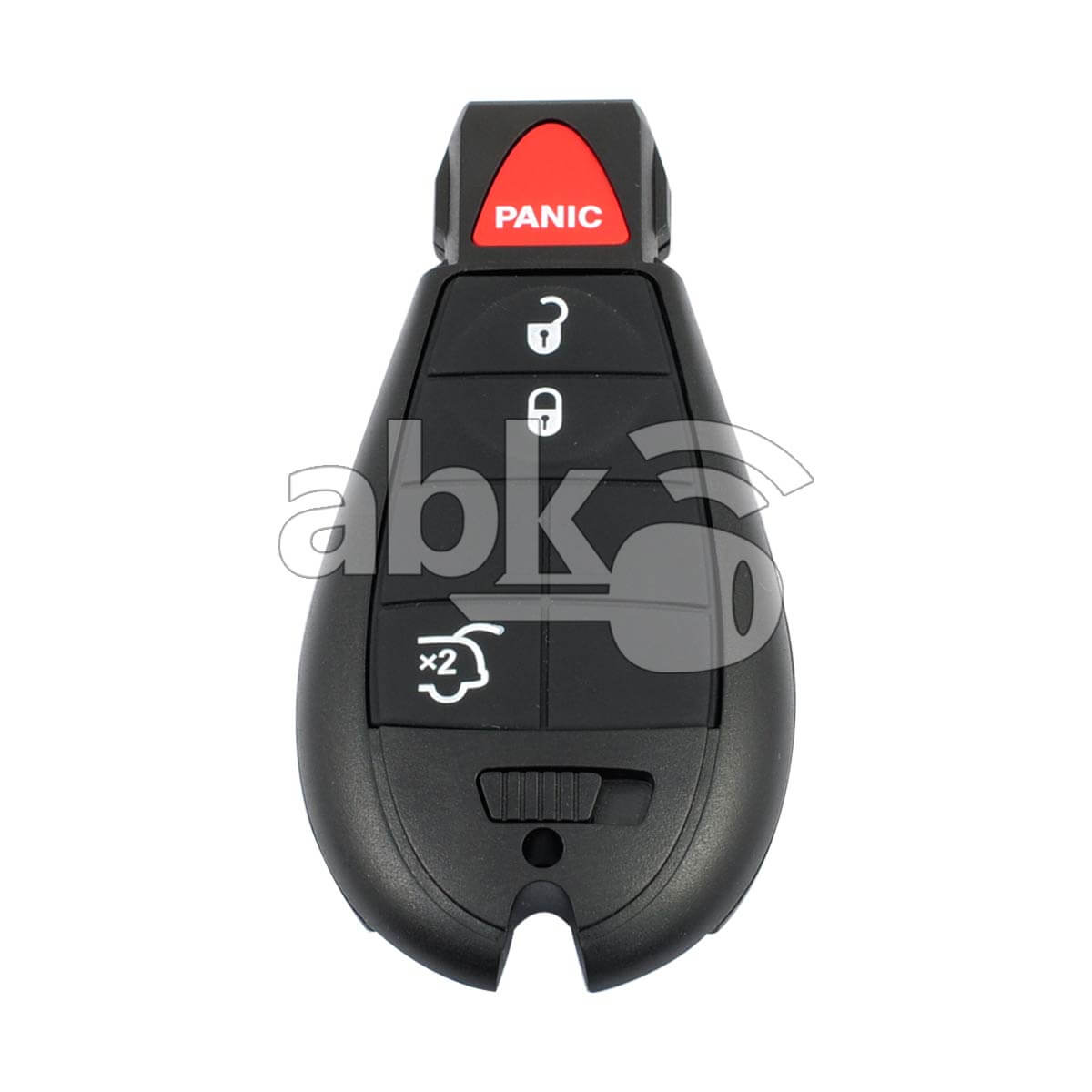 Jeep Chrysler Dodge Fobik 2010+ Remote Control Cover 4Buttons IYZ-C01C - ABK-4010 - ABKEYS.COM