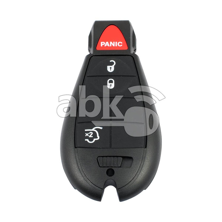 Jeep Chrysler Dodge Fobik 2010+ Remote Control Cover 4Buttons IYZ-C01C - ABK-4010 - ABKEYS.COM