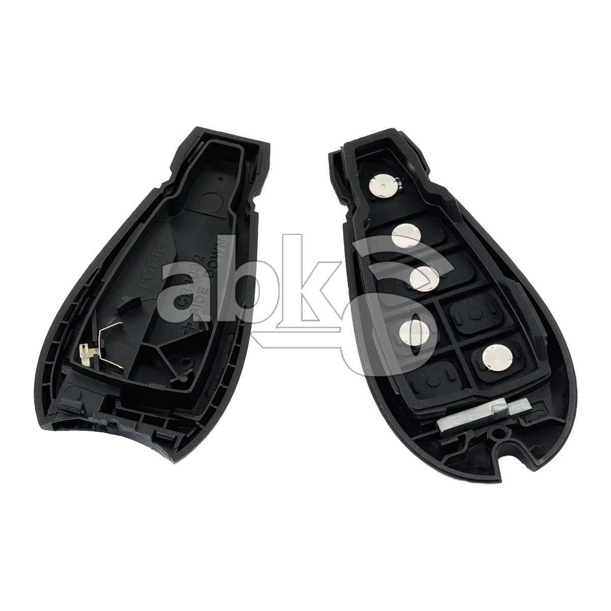 Jeep Chrysler Dodge Fobik 2010+ Remote Control Cover 5Buttons IYZ-C01C - ABK-4011 - ABKEYS.COM