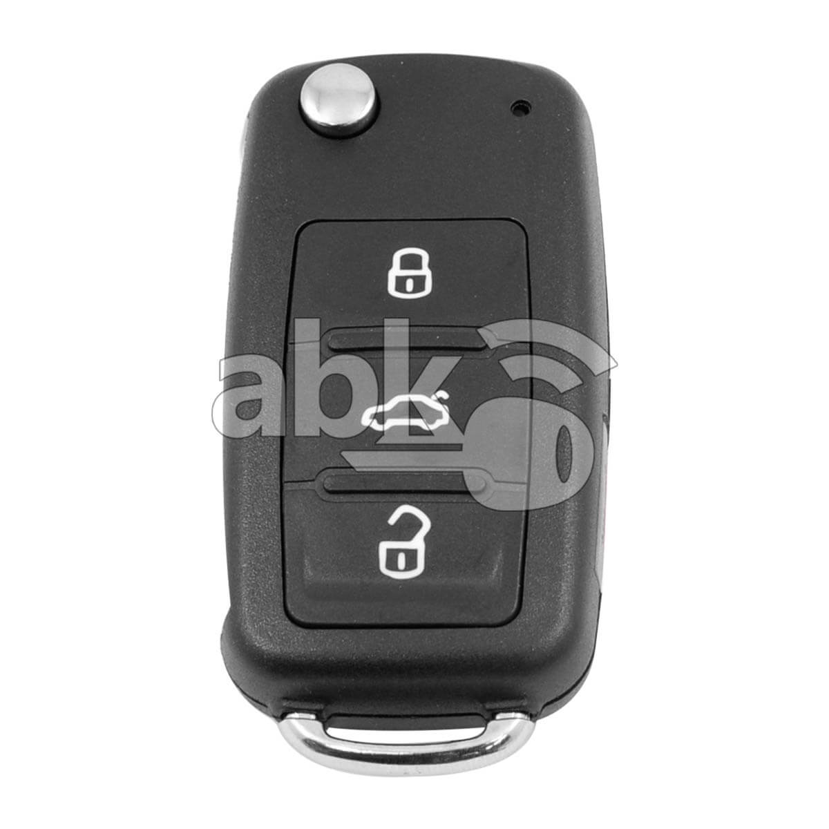 Volkswagen 2005+ Flip Remote Cover 4Buttons HU66 - ABK-4013 - ABKEYS.COM
