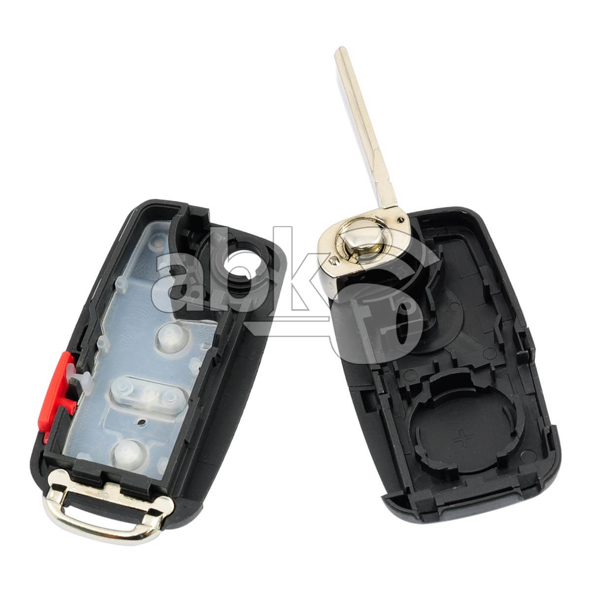Volkswagen 2005+ Flip Remote Cover 4Buttons HU66 - ABK-4013 - ABKEYS.COM