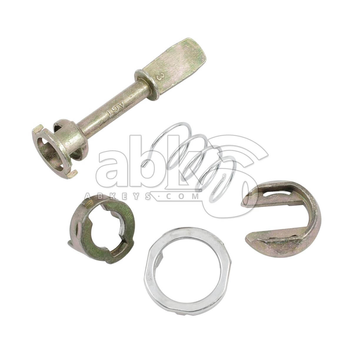 Volkswagen Seat Skoda 6Parts Complete Lock Parts Set   ABK 4020   ABKEYS