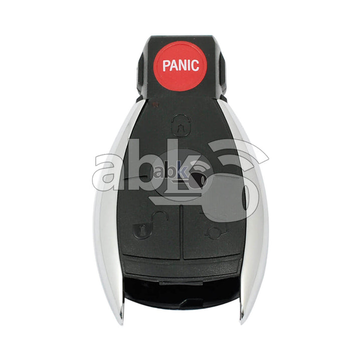 Mercedes Benz Chrome 2003+ Smart Key Cover 4Buttons - ABK-4026 - ABKEYS.COM