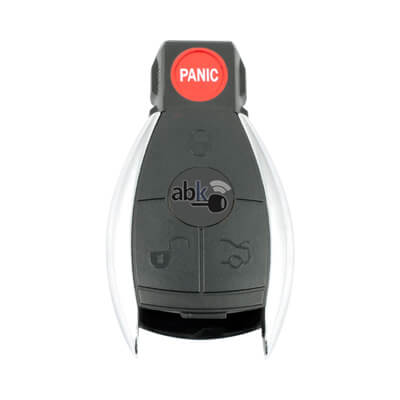 Mercedes Benz Funda de Llave Inteligente Cromada 2003+ 4Botones