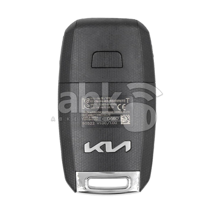 Genuine Kia Picanto 2021+ Flip Remote 3Buttons 95430-G6800 433MHz OKA-NO.39 / 876T - ABK-4041 -