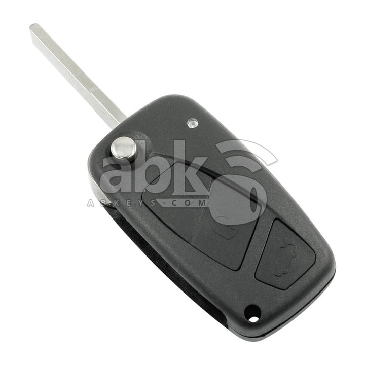 Fiat Linea Bravo Punto Stilo Flip Remote 3Buttons 71749494 433MHz SIP22 - ABK-4045 - ABKEYS.COM