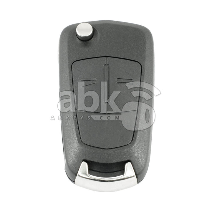 Opel Astra H Zafira B 2004+ Flip Remote 2Buttons 93178494 433MHz 13.149.658 HU100 - ABK-4051 -