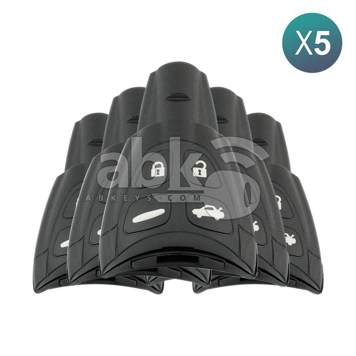 Saab 9-3 9-5 2003+ Smart Key 5Pcs Offer 4Buttons 12783781 433MHz - ABK-4052-OFF5 - ABKEYS.COM