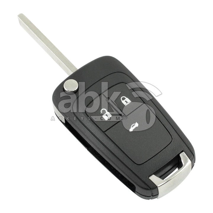 Genuine Opel Astra J Zafira C Insignia Cascada Corsa 2009+ Flip Remote 3Buttons 433MHz 5WK50079 -