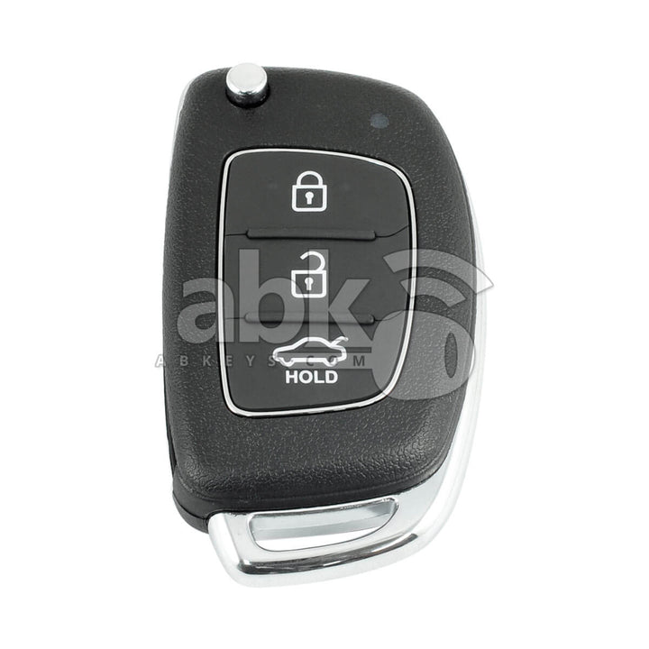 Genuine Hyundai Sonata 2015+ Flip Remote 3Buttons 95430-C1100 433MHz RKE-4F15 - ABK-4064 -