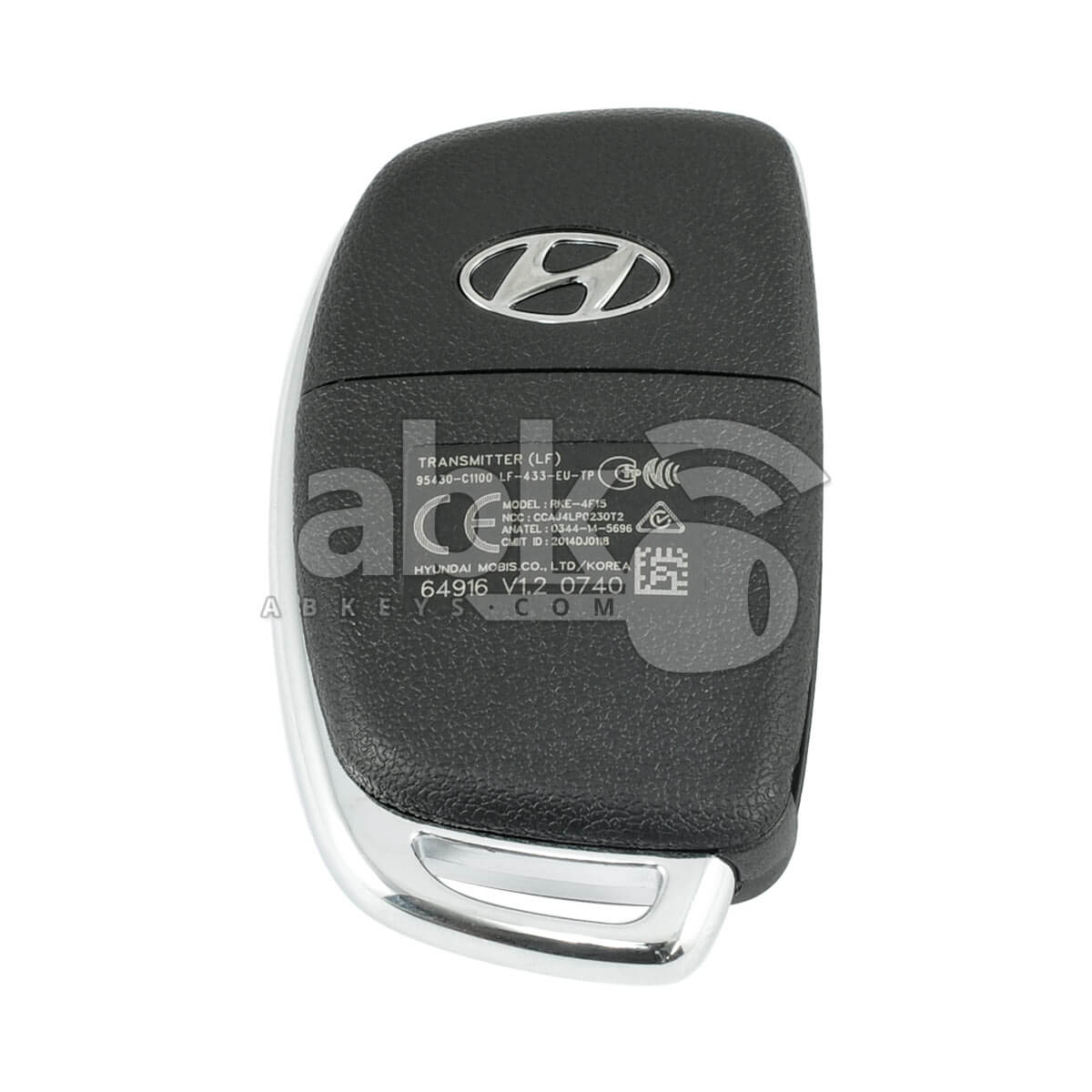 Genuine Hyundai Sonata 2015+ Flip Remote 3Buttons 95430 C1100 433MHz RKE 4F15   ABK 4064  