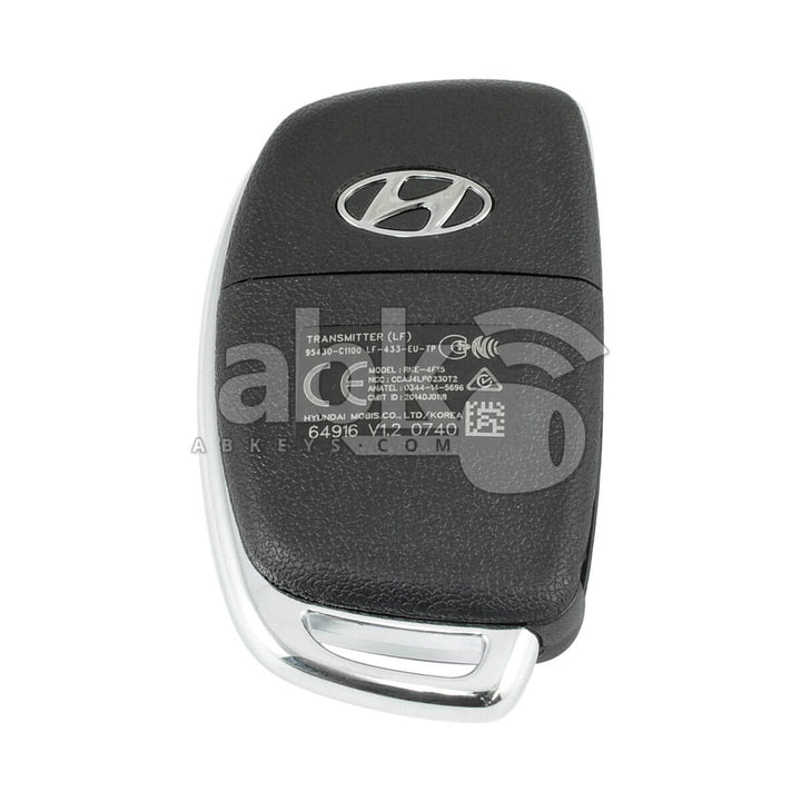 Genuine Hyundai Sonata 2015+ Flip Remote 3Buttons 95430-C1100 433MHz RKE-4F15 - ABK-4064 -