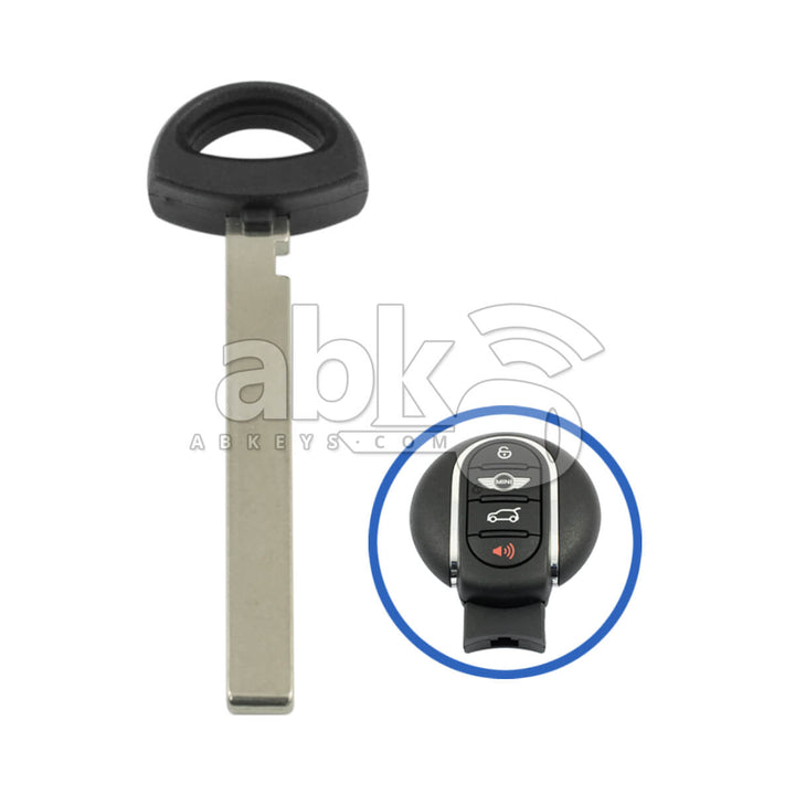 Mini Cooper FEM 2015+ Smart Key Blade HU100R - ABK-4078 - ABKEYS.COM