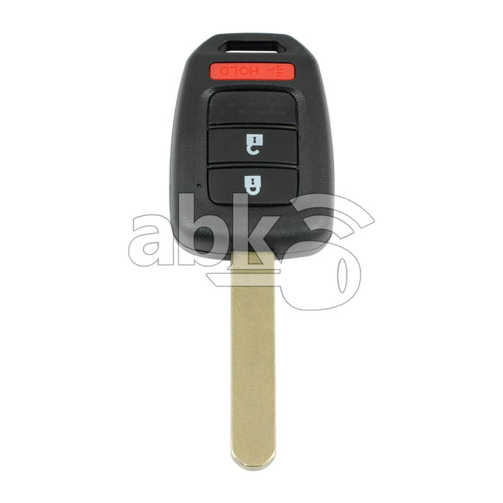 Honda 2012+ Key Head Remote Cover 3Buttons HON66 - ABK-4082 - ABKEYS.COM