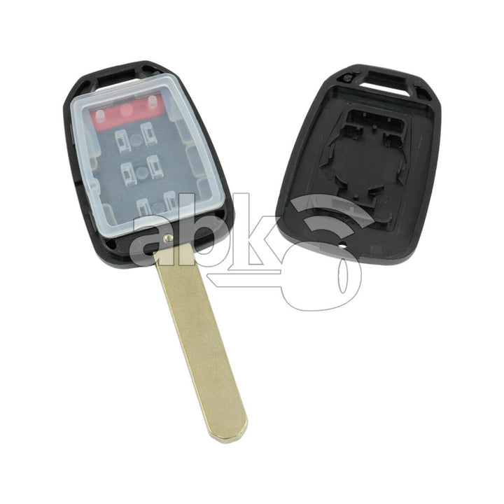 Honda 2012+ Key Head Remote Cover 3Buttons HON66 - ABK-4082 - ABKEYS.COM