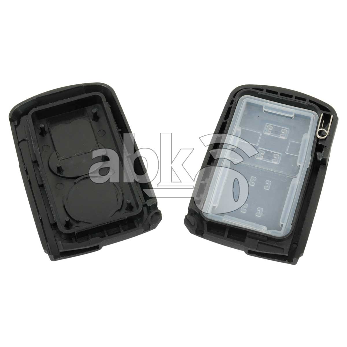 Toyota Land Cruiser Rav4 Corolla Yaris 2011+ Smart Key Cover 2Buttons - ABK-4084 - ABKEYS.COM