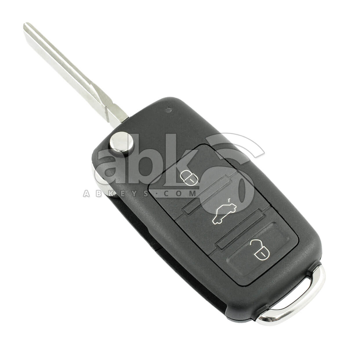 Volkswagen Touareg 2005+ Flip Remote 4Buttons 3D0959753AG 433MHz 5WK45031 HU66 Keyless Go   ABK 4098